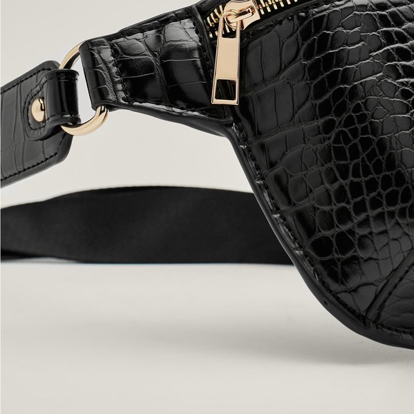 COPY - Faux Croc Sling Bag - Picture 2 of 3